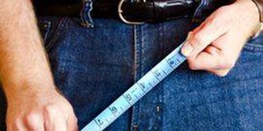 The size of the genital organ of a person