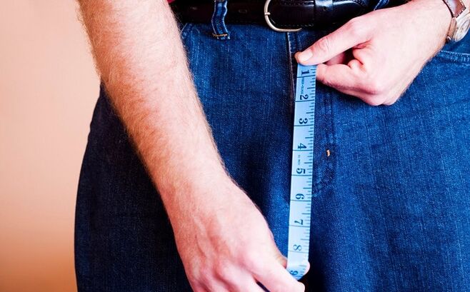 measuring the penis before enlarging